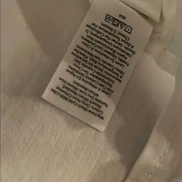 Sofia size 12 Women's White high waist shorts snap Detail - Picture 4 of 5